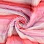 Preview: Steppstoff Farbverlauf Rose-Pink-Lachs